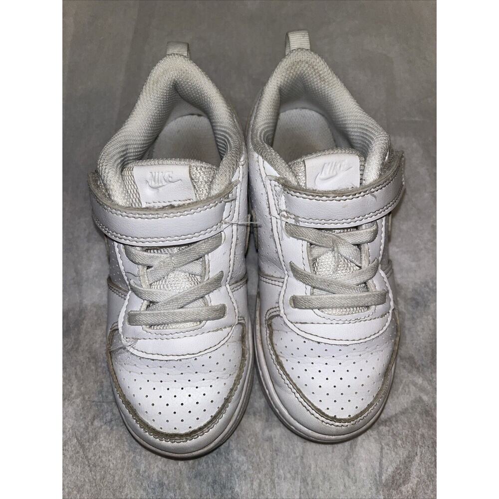 Nike Court Borough Low SL TDV Sneaker White Size 10c AV3172 100